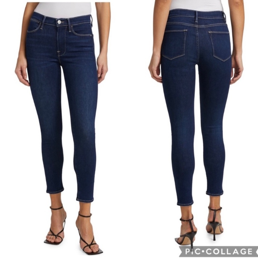 Frame Denim Le High Stretch Skinny Jeans